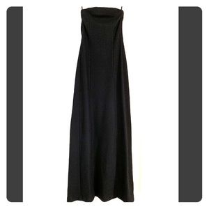 Elegant 100% wool evening dress.